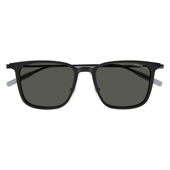 New MONT BLANC Black Square MB0354S 001 Sunglasses Women - Picture 2 of 3